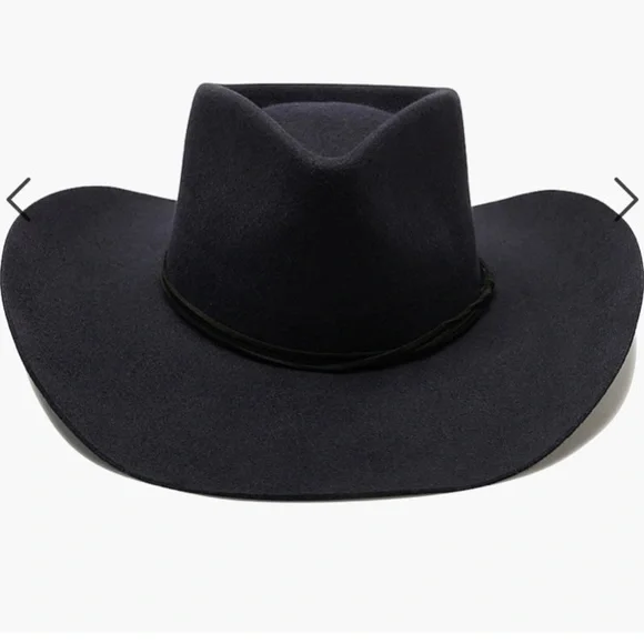 New! Wyeth stiff cowgirl wool Pink Cowboy Cowgirl Hat - McGraw in Rose Felt main image 3